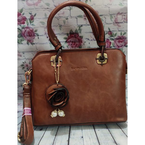 (004) Chocolate color Handbag