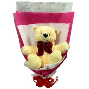  Teddy Bear in a bouquet