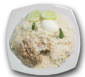 Chicken Biryani-half plate