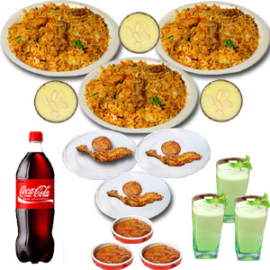 Fakruddin Chicken Biryani 3 plate (Half plate)