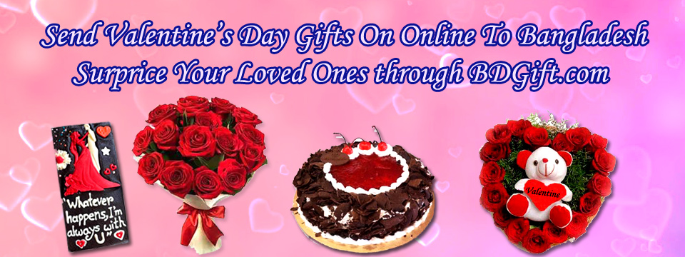 Send Valentines gifts by online to Bangladesh