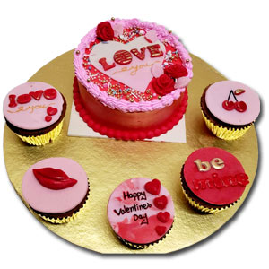 (001) Valentine's Cake Package
