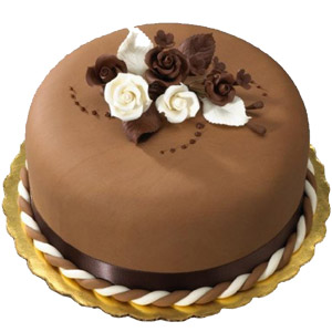 3.3 Pounds Chocolate Round Cake 