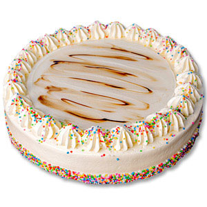 Cooper's - 4.4 Pounds Vanilla Round Cake