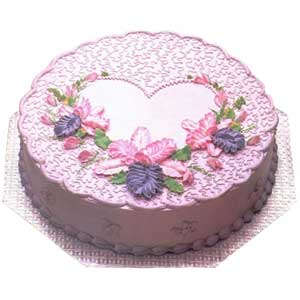 (12)  Hot - 4.4 Pounds Vanilla Round Cake