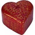 (07) Red Heart Candle