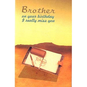 (27) Birthday Card for Brother