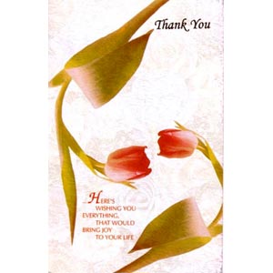 (51) Thank You Card 2 Folder