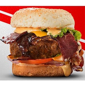(17) Giganto Beef Burger