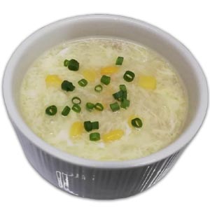 (12) Chicken Corn Soup 1 Dish
