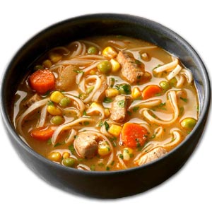 (07) Chicken Noodles Vegetable Soup