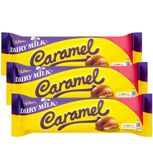 (00002) Caramel Chocolate - 3 Bars