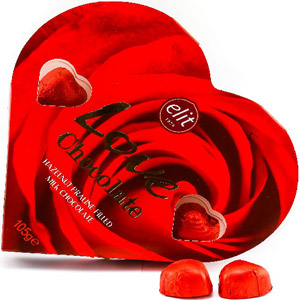 (00001) Elit heart shape chocolate box