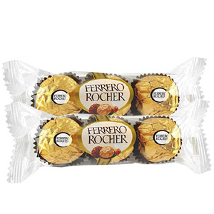 (45) Ferrero Rocher Chocolate - 6 pcs