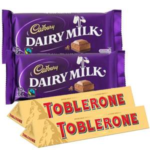 (00003) Dairy Milk & Toblerone chocolate