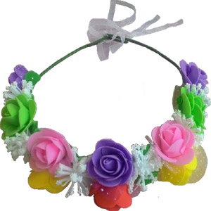 (00111) Flower crown for head