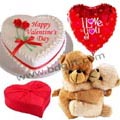 Bear, Cake, Love balloon & Chocolate