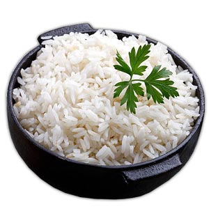 (001) Steamed Rice - 1 Plate