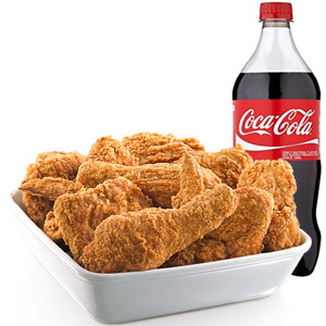 (29) CFC - 9 Pcs Fried Chicken W/ 1 Liter Coca Cola