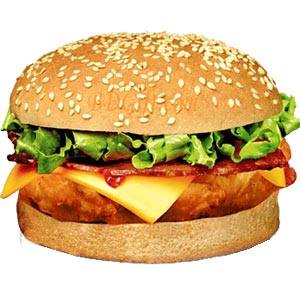 (006) Chicken cheese Burger