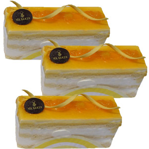 Mr. Baker - Mango moudde pastry 3 pieces
