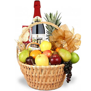 (30) Fruits and Gourmet Basket