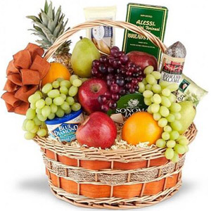 (06) Royal Fruits and Gourmet Basket - 24