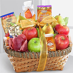 (07) Fruits and Gourmet Basket