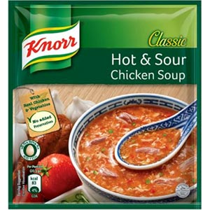 knorr classic Hot & sour chicken soup - 1 packet
