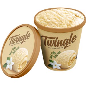  Twingle vanilla flavor ice cream