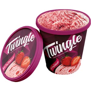  Twingle strawberry flavor ice cream