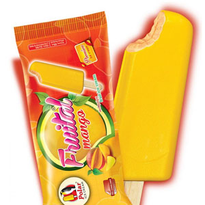 (36) Polar Frutial Mango Premium Ice cream