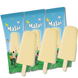 (39) Polar Malai Ice cream - 3 pieces