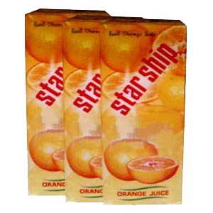 (10)Star Ship Orange Juice 3 packets