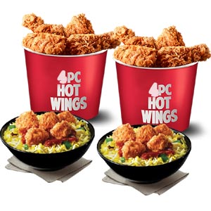 KFC- Buddy Rice Combo