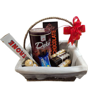 Chocolate basket
