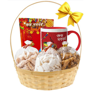 (0006) Boishakhi Traditional Sweet W/ Mug & Card