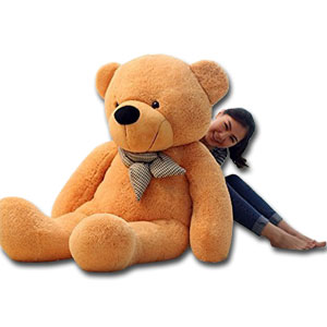 (69) Extra large brown Teddy Bear 5 feet
