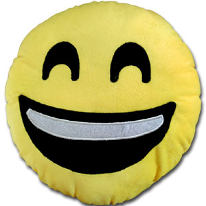 Round Shape Emoji Pillow 