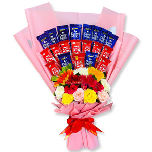 Choco Bloom Delight Bouquet
