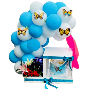 Sweet Celebration Balloon Hamper