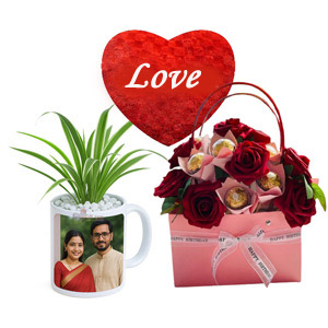 Personalized Plant & Love Combo