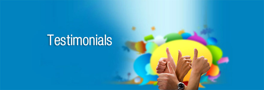 Customer Testimonial Customer Testimonial